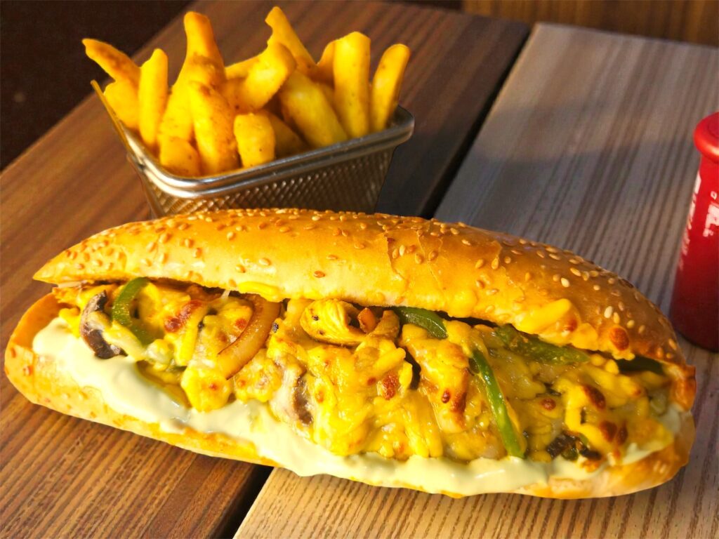 Chicken Fahita Sandwich - فاهيتا دجاج ساندويتش